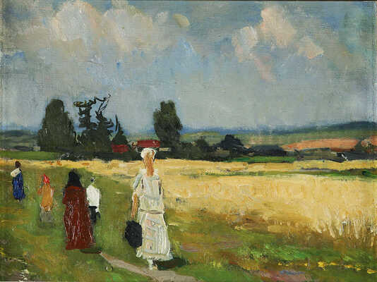 Герасимов Сергей Васильевич. На окраине Можайска 